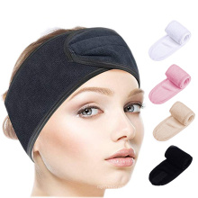 Microfiber Polyester Facial Spa Microfiber Headband For Washing Makeup Cosmetic Shower Soft Women Hair Band Hairbands